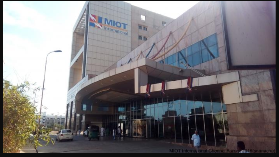 MIOT International Hospital building
